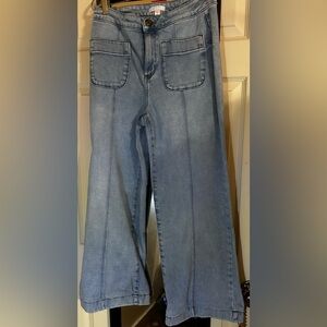 LC Lauren Conrad Light Blue Flare Jeans